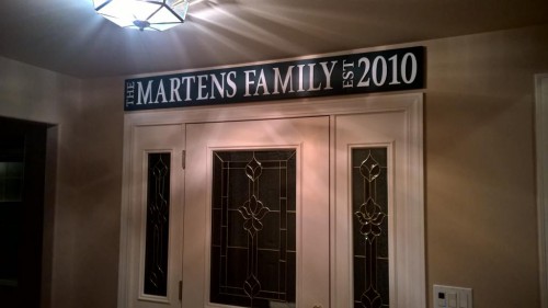 familysignoverdoor